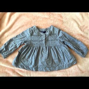 Baby Gap smock shirt